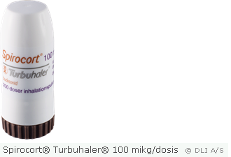 Spirocort® Turbuhaler® 100 mikg/dosis