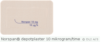 Norspan® depotplaster 10 mikrogram/time