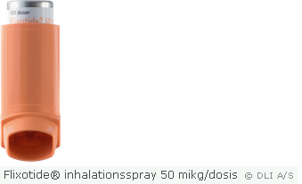Flixotide® inhalationsspray 50 mikg/dosis