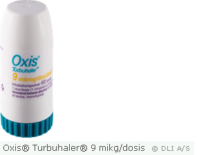 Oxis® Turbuhaler® 9 mikg/dosis