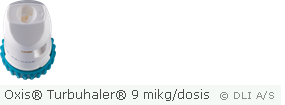 Oxis® Turbuhaler® 9 mikg/dosis