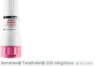 Asmanex® Twisthaler® 200 mikg/dosis