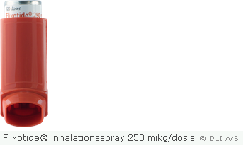 Flixotide® inhalationsspray 250 mikg/dosis