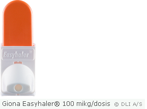 Giona Easyhaler® 100 mikg/dosis