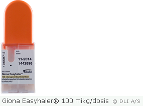 Giona Easyhaler® 100 mikg/dosis