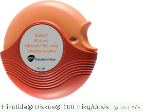 Flixotide® Diskos® 100 mikg/dosis