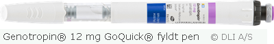 Genotropin® 12 mg GoQuick® fyldt pen