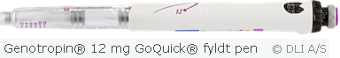 Genotropin® 12 mg GoQuick® fyldt pen