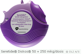 Seretide® Diskos® 50 + 250 mikg/dosis