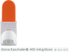 Giona Easyhaler® 400 mikg/dosis
