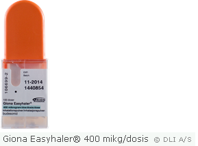 Giona Easyhaler® 400 mikg/dosis