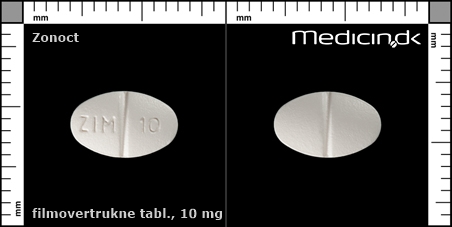 filmovertrukne tabletter 10 mg 