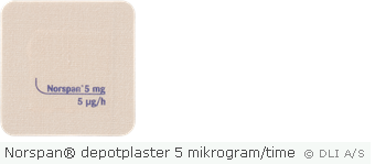 Norspan® depotplaster 5 mikrogram/time