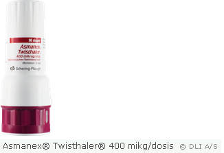 Asmanex® Twisthaler® 400 mikg/dosis