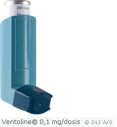 Ventoline® 0,1 mg/dosis
