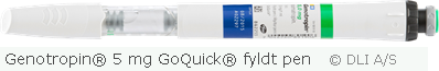 Genotropin® 5 mg GoQuick® fyldt pen