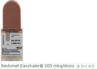 Beclomet Easyhaler® 200 mikg/dosis