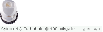 Spirocort® Turbuhaler® 400 mikg/dosis