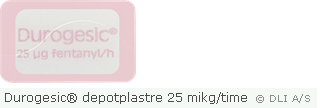 Durogesic® depotplastre 25 mikg/time