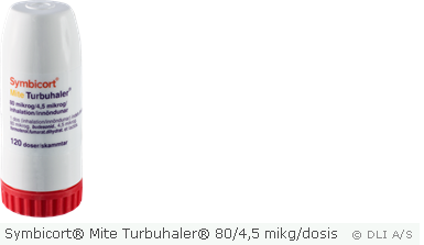 Symbicort® Mite Turbuhaler® 80/4,5 mikg/dosis