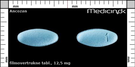 filmovertrukne tabletter 12,5 mg 