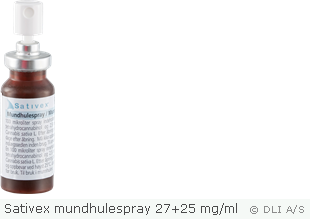 Sativex mundhulespray 27+25 mg/ml