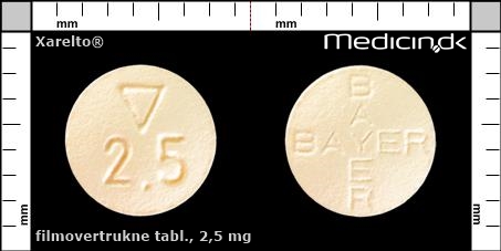 filmovertrukne tabletter 2,5 mg 