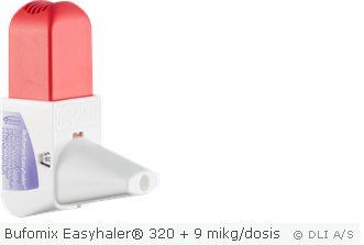 Bufomix Easyhaler® 320 + 9 mikg/dosis