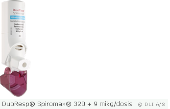 DuoResp® Spiromax® 320 + 9 mikg/dosis