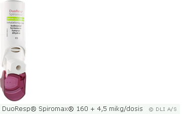 DuoResp® Spiromax® 160 + 4,5 mikg/dosis