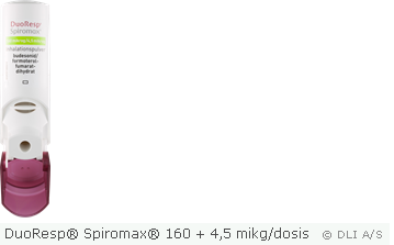 DuoResp® Spiromax® 160 + 4,5 mikg/dosis