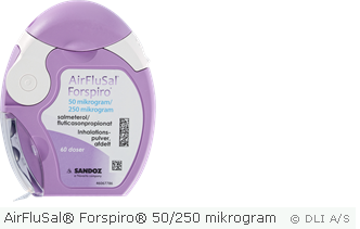 AirFluSal® Forspiro® 50/250 mikrogram