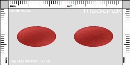 depottabletter 8 mg 