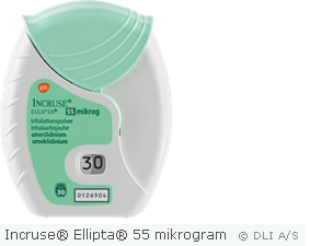 Incruse® Ellipta® 55 mikrogram