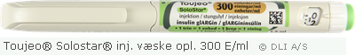 Toujeo® Solostar® inj. væske opl. 300 E/ml