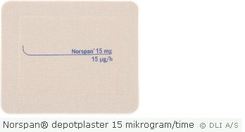 Norspan® depotplaster 15 mikrogram/time