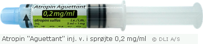 Atropin "Aguettant" inj. v. i sprøjte 0,2 mg/ml