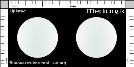 filmovertrukne tabletter 80 mg 