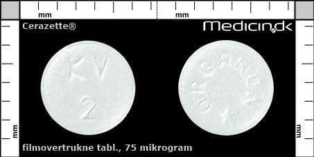filmovertrukne tabletter 75 mikrogram 