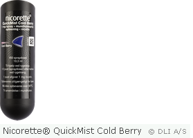Nicorette® QuickMist Cold Berry