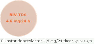Rivastor depotplaster 4,6 mg/24 timer