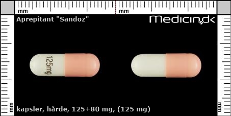 hårde kapsler 125+80 mg (125 mg)
