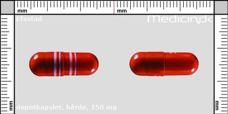 hårde depotkapsler 150 mg 