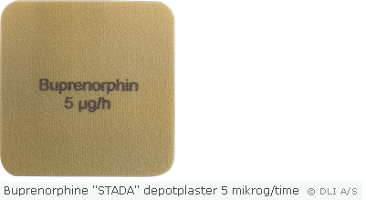 Buprenorphine "STADA" depotplaster 5 mikrog/time