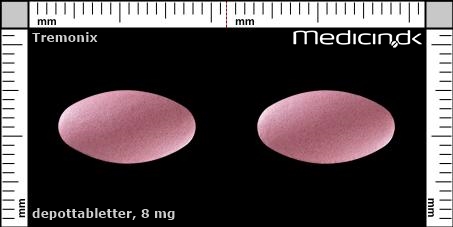 depottabletter 8 mg 