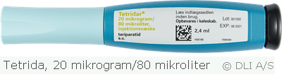 Tetrida, 20 mikrogram/80 mikroliter