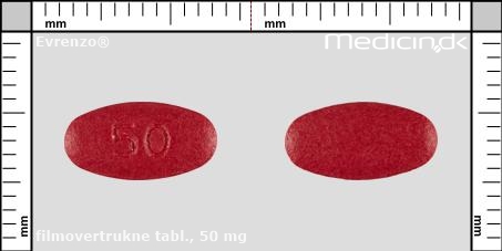 filmovertrukne tabletter 50 mg 