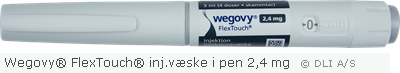 Wegovy® FlexTouch® inj.væske i pen 2,4 mg