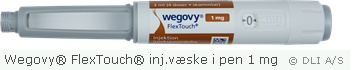 Wegovy® FlexTouch® inj.væske i pen 1 mg