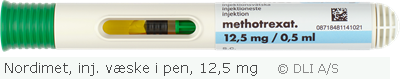 Nordimet, inj. væske i pen, 12,5 mg